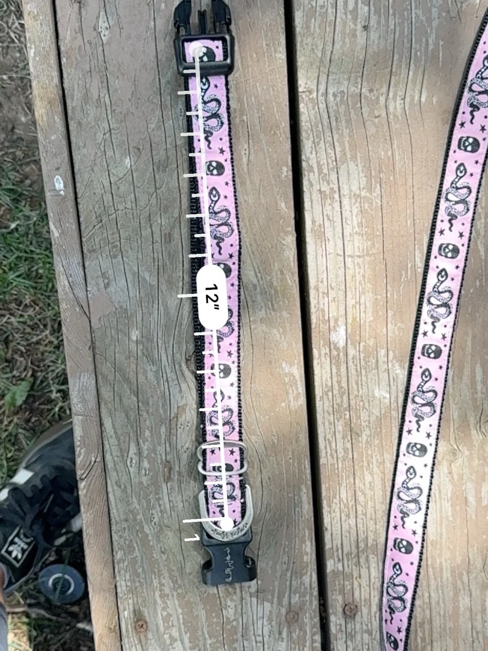 Matching Dog Collar + Leash — Handmade in CO